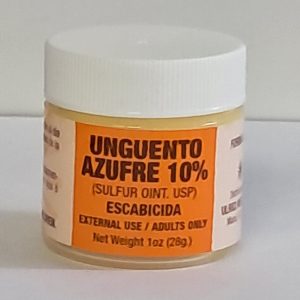 47- ULR106 10335-10201 UNGUENTO AZUFRE 1OZ -12/CS